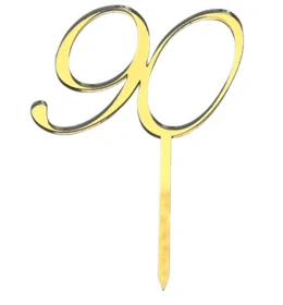 Zlaté číslo 90 se zápichem